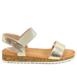 Sandalias mujer oro 38853 Gold dorado