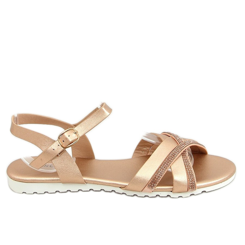 Sandalias de mujer Champagne 3160 Champagne multicolor