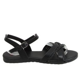 Sandalias negras para mujer 3160 Black negro