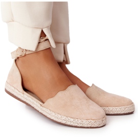 S.Barski Alpargatas De Ante Con Suela De Paja S. Bararski Beige