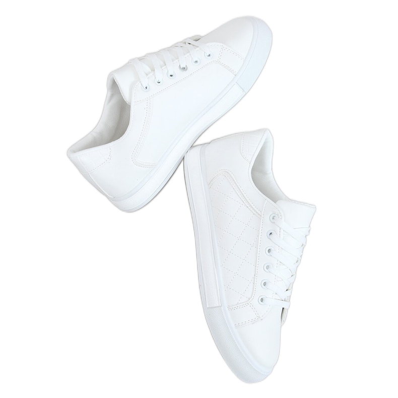 Zapatillas de mujer blancas A88-86 White blanco