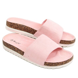 Pantuflas mujer corcho rosa 38840 Pink