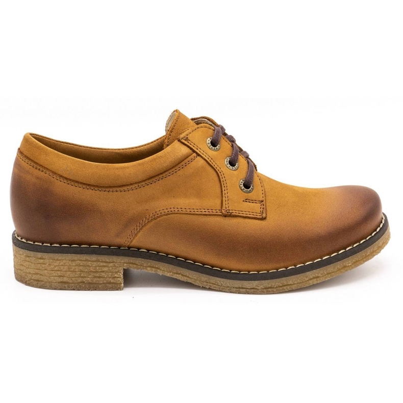 ButBal Zapatos mujer piel 656B rojo naranja