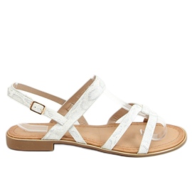 Sandalias plateadas para mujer H8-176 Silver plata Sandalias plateadas para mujer H8-176 Silver plata