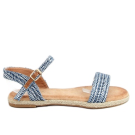 Sandalias alpargatas azules L197SA-1 Azul