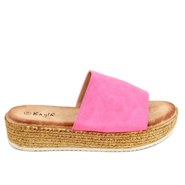 Zapatilla mujer fucsia 38846 Fluorescent Peach multicolor rosado