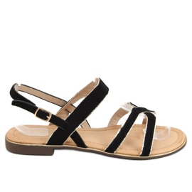 Sandalias de mujer negras H8-177 Negra negro