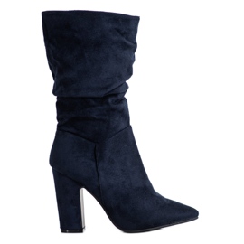 Sweet Shoes Botas Cortas Azules azul marino