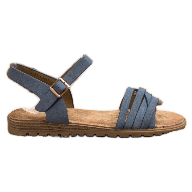 Evento Sandalias clásicas con hebilla azul