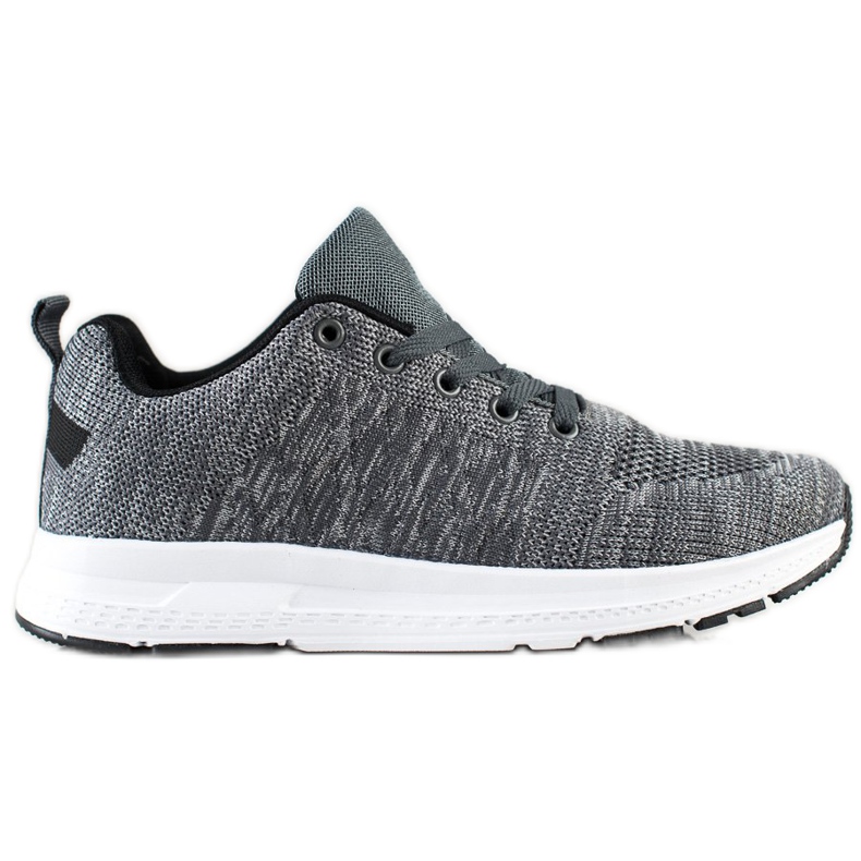 SHELOVET Zapatillas ligeras con cordones gris