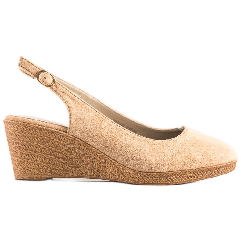 Goodin Bombas de cuña cómodas marrón Goodin Bombas de cuña cómodas marrón