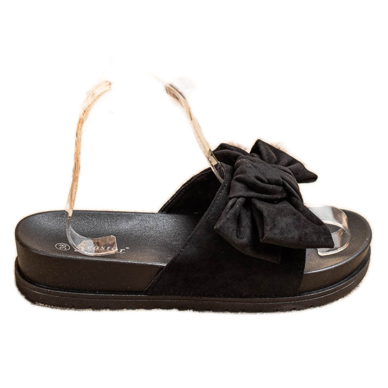 Seastar Zapatillas con lazo negro