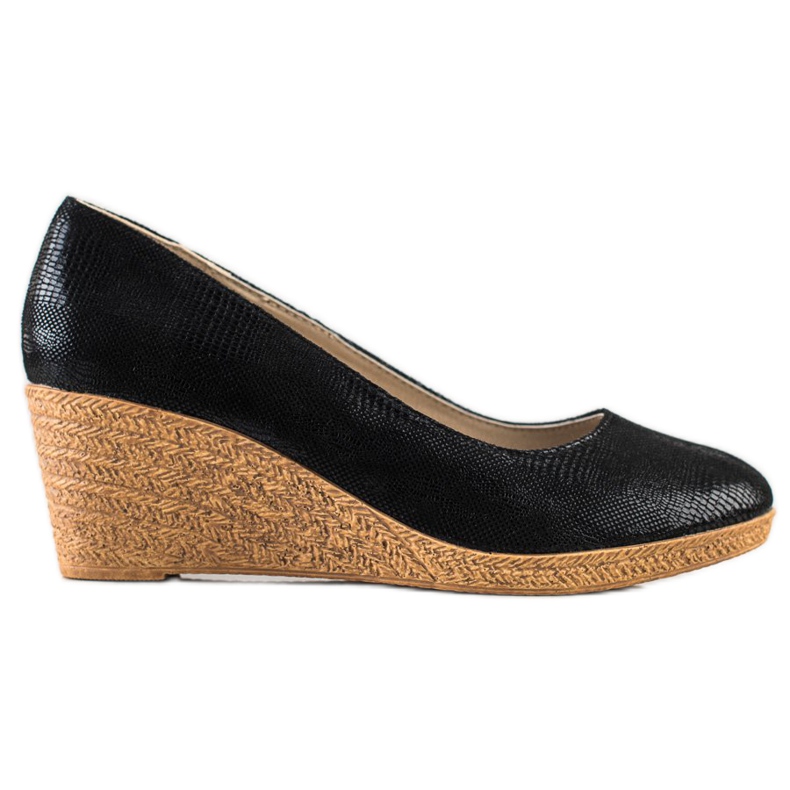 Goodin Bombas de cuña ligeras negro Goodin Bombas de cuña ligeras negro