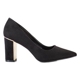 Goodin Bombas con estilo en tacones altos negro