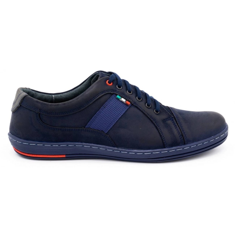 Olivier Zapato casual piel hombre 238GT azul marino Olivier Zapato casual piel hombre 238GT azul marino