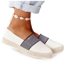 Alpargatas Con Suela Trenzada Big Star HH274480 Blanco