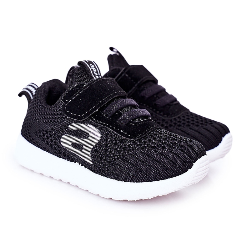 Apawwa Zapatilla Deportiva Negra Infantil Little Sportsman negro