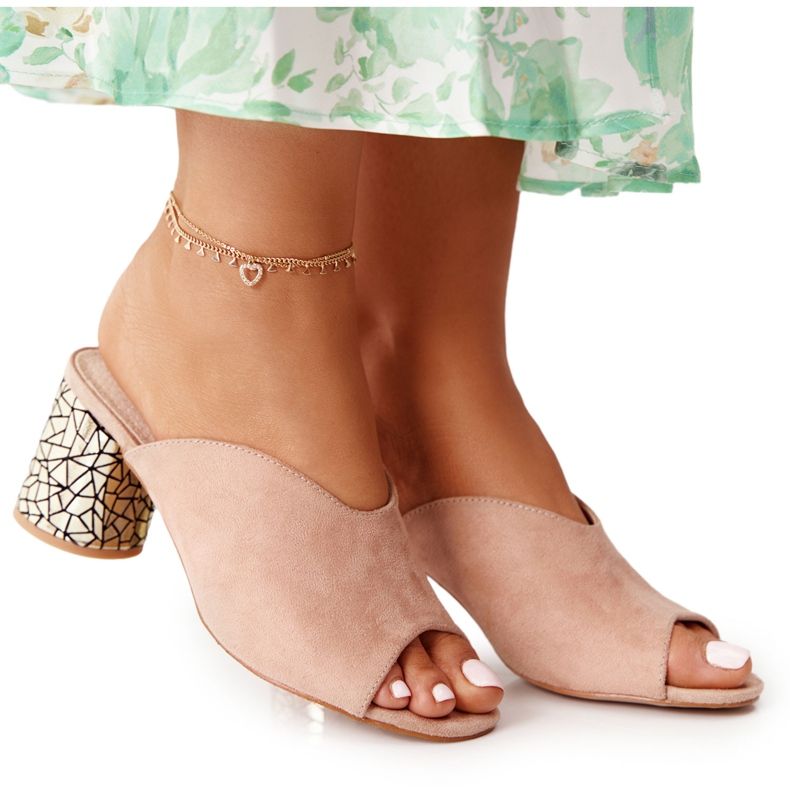 Tacones de ante S.Barski C420-15 Beige