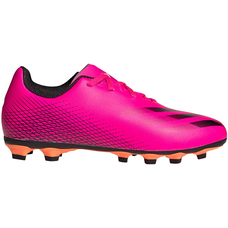Botas de fútbol adidas X Ghosted.4 FxG Jr rosa FW6932 rosado rosado