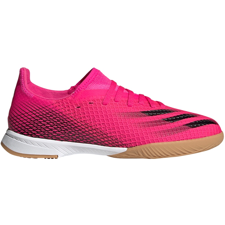 Botas de fútbol Adidas X Ghosted.3 In Jr FW6925 rosado rosado