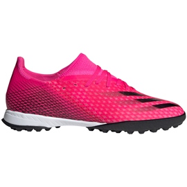 Botas de fútbol adidas X Ghosted.3 Tf FW6940 rosado rosado