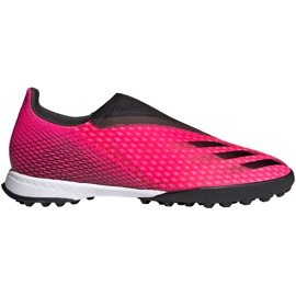 Botas de fútbol adidas X Ghosted.3 Ll Tf FW6972 rosa rosa