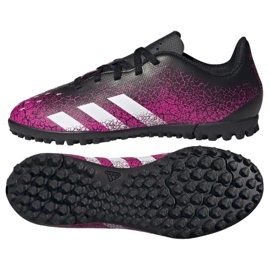 Botas de fútbol adidas Predator Freak .4 Tf Jr FW7537 multicolor rosado