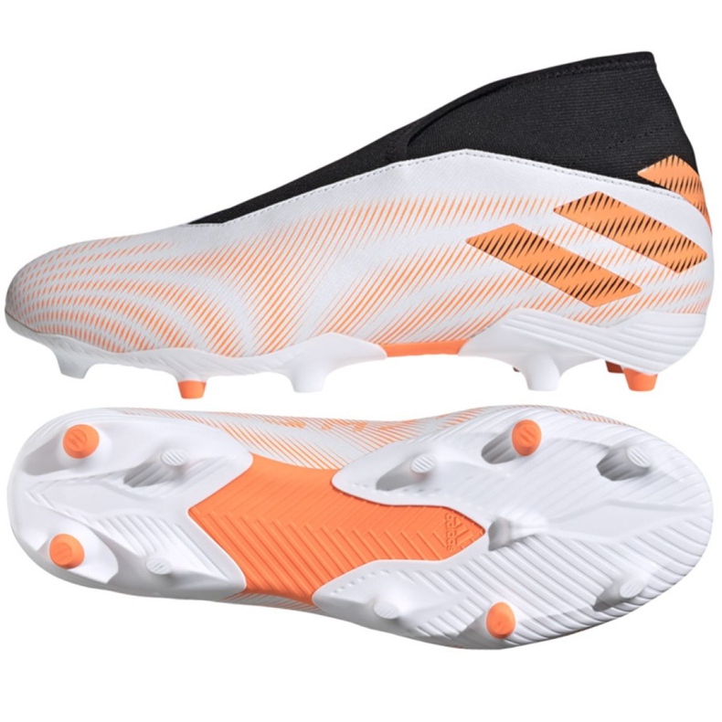 Botas de fútbol adidas Nemeziz.3 Fg Ll M FW7340 multicolor blanco