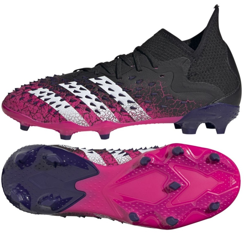 Botas de fútbol adidas Predator Freak.1 Fg Jr FW7528 multicolor negro