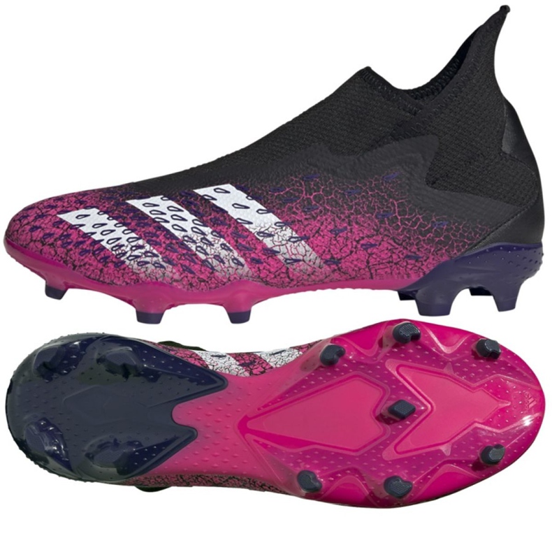 Botas de fútbol adidas Predator Freak.3 Ll Fg M FW7512 multicolor negro Botas de fútbol adidas Predator Freak.3 Ll Fg M FW7512 multicolor negro