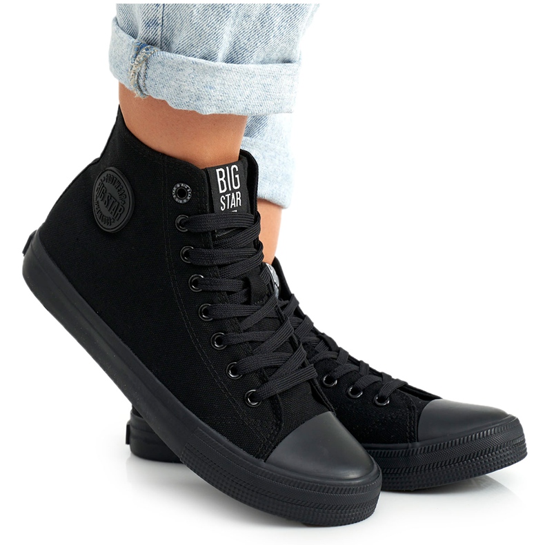 Zapatillas altas Big Star FF274A170 Negro
