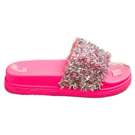 Seastar Zapatillas de cristal de moda rosado