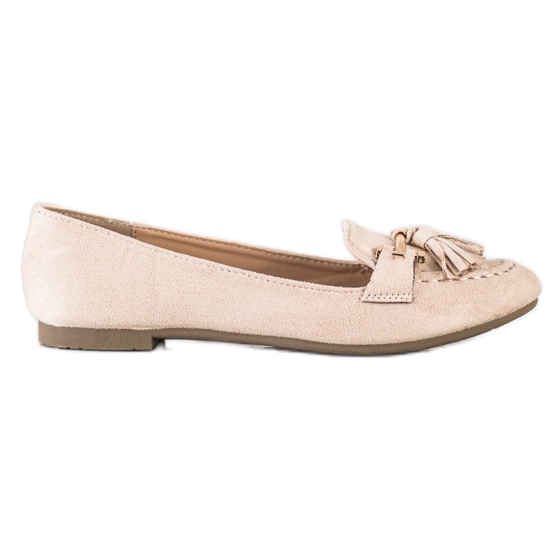 Kayla Mocasines de moda beige