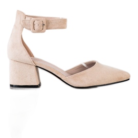 Goodin Bombas con Hebilla beige Goodin Bombas con Hebilla beige