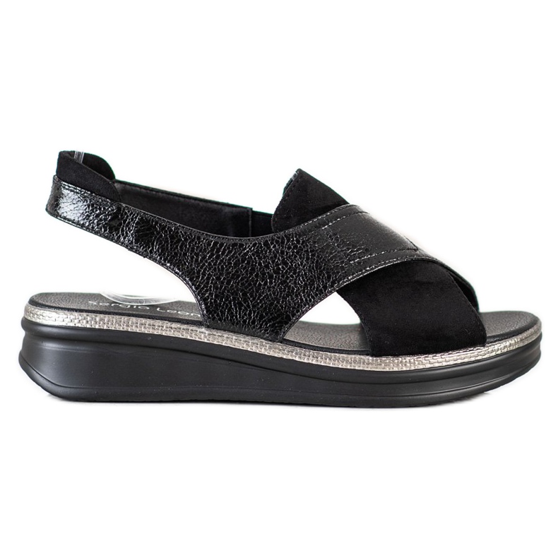 Sandalias sin cordones Sergio Leone negro