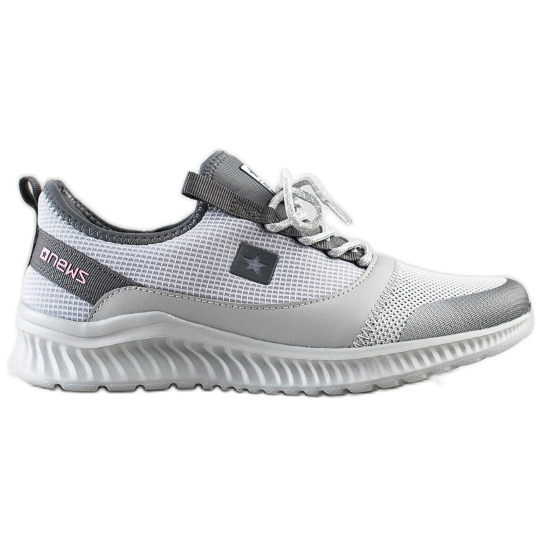 SHELOVET Zapatillas deportivas ligeras gris
