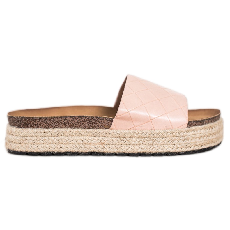 SHELOVET Zapatillas en la plataforma rosado