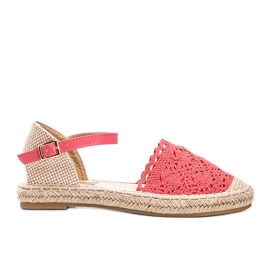 Alpargatas rojas con encaje Baby rojo