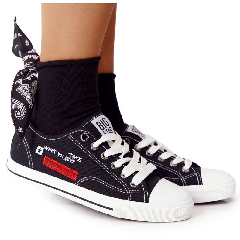 Zapatillas de Mujer con Big Star FF274082 Negro