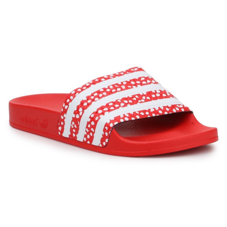 Zapatillas adidas adilette W FX5921 blanco rojo