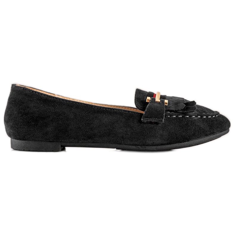 Anesia Paris Mocasines con estilo negro Anesia Paris Mocasines con estilo negro