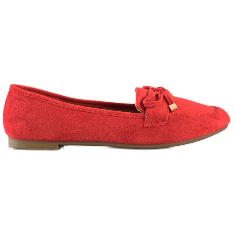 Anesia Paris Mocasines con lazo rojo