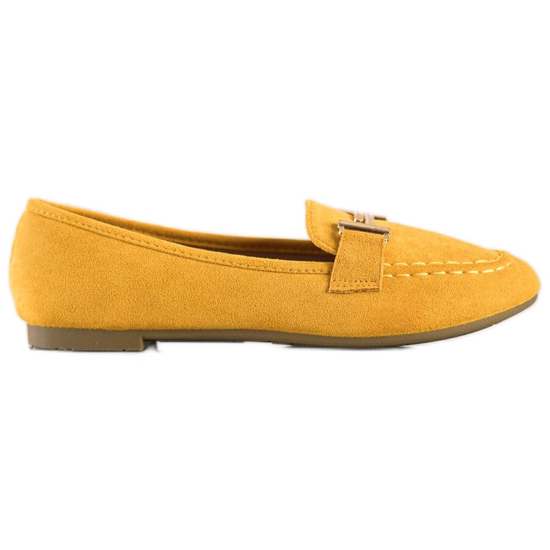 Anesia Paris Mocasines elegantes amarillo
