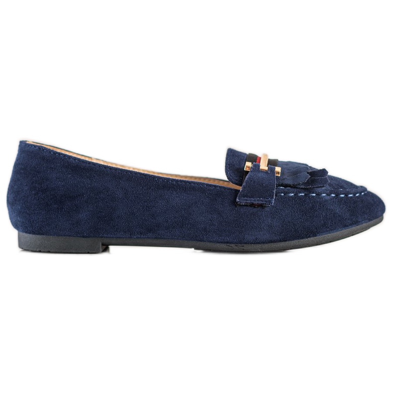 Anesia Paris Mocasines con estilo azul Anesia Paris Mocasines con estilo azul
