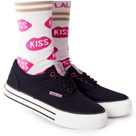 Zapatillas de mujer On The Cross Jeans FF2R4002C Czarme platform negro
