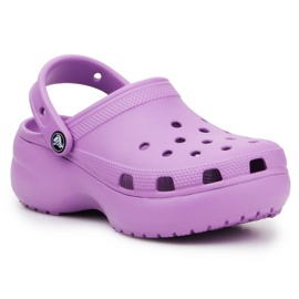 Crocs Classic Platform Orchid W 206750-5PR púrpura