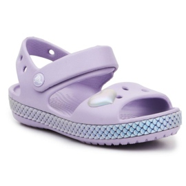 Sandalias Crocs Crocband Imagination Ps K 206145-530 violeta