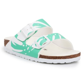 Birkenstock Arizona Bs W 1019334 blanco verde