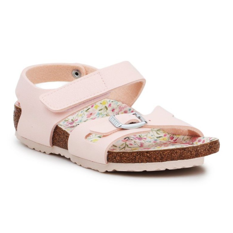 Birkenstock Colorado Kids Bs Grained 1018830 rosado amarillo