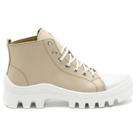 Polbut Botas mujer piel D1 beige